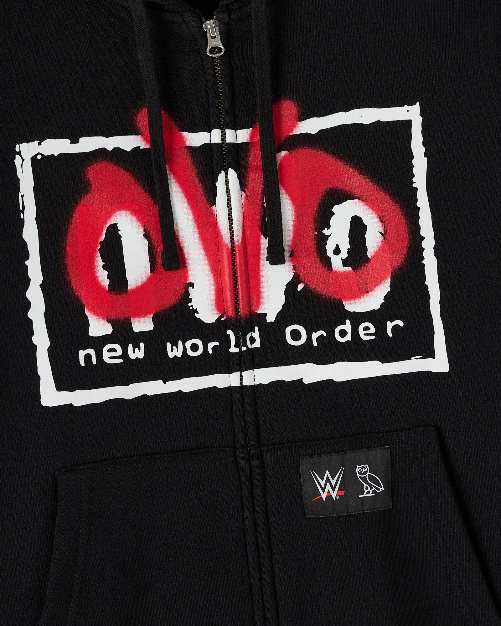 WWE New World Order Full-Zip Hoodie - Black sold by OVO product image thumbnail 2