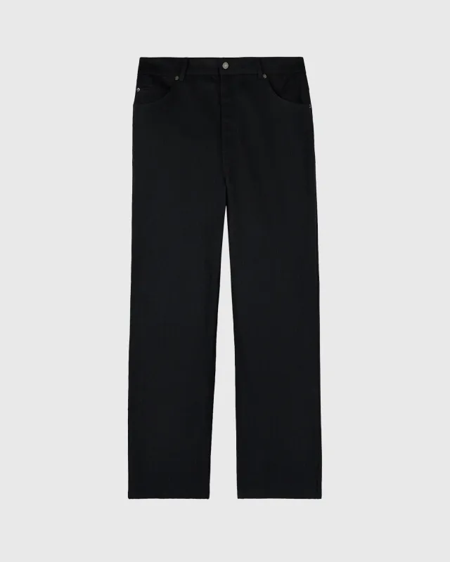 Relaxed Fit Jean - Black Rigid sold by OVO