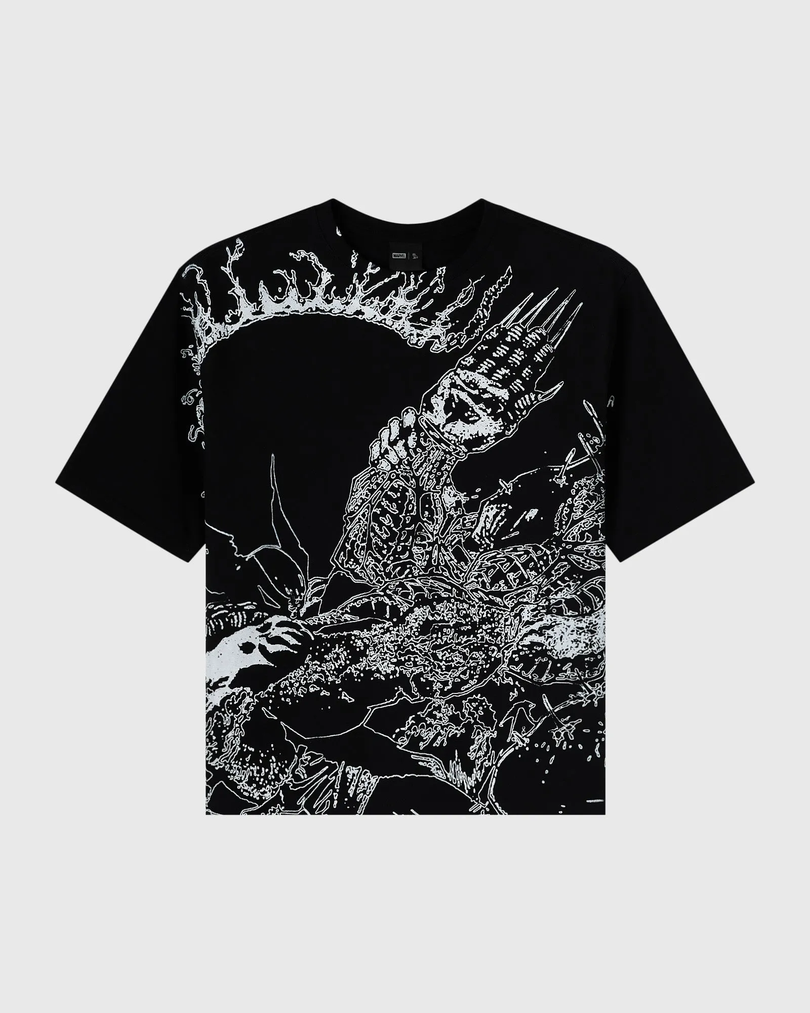 Marvel Wolverine Splash Page Tee - Black sold by OVO