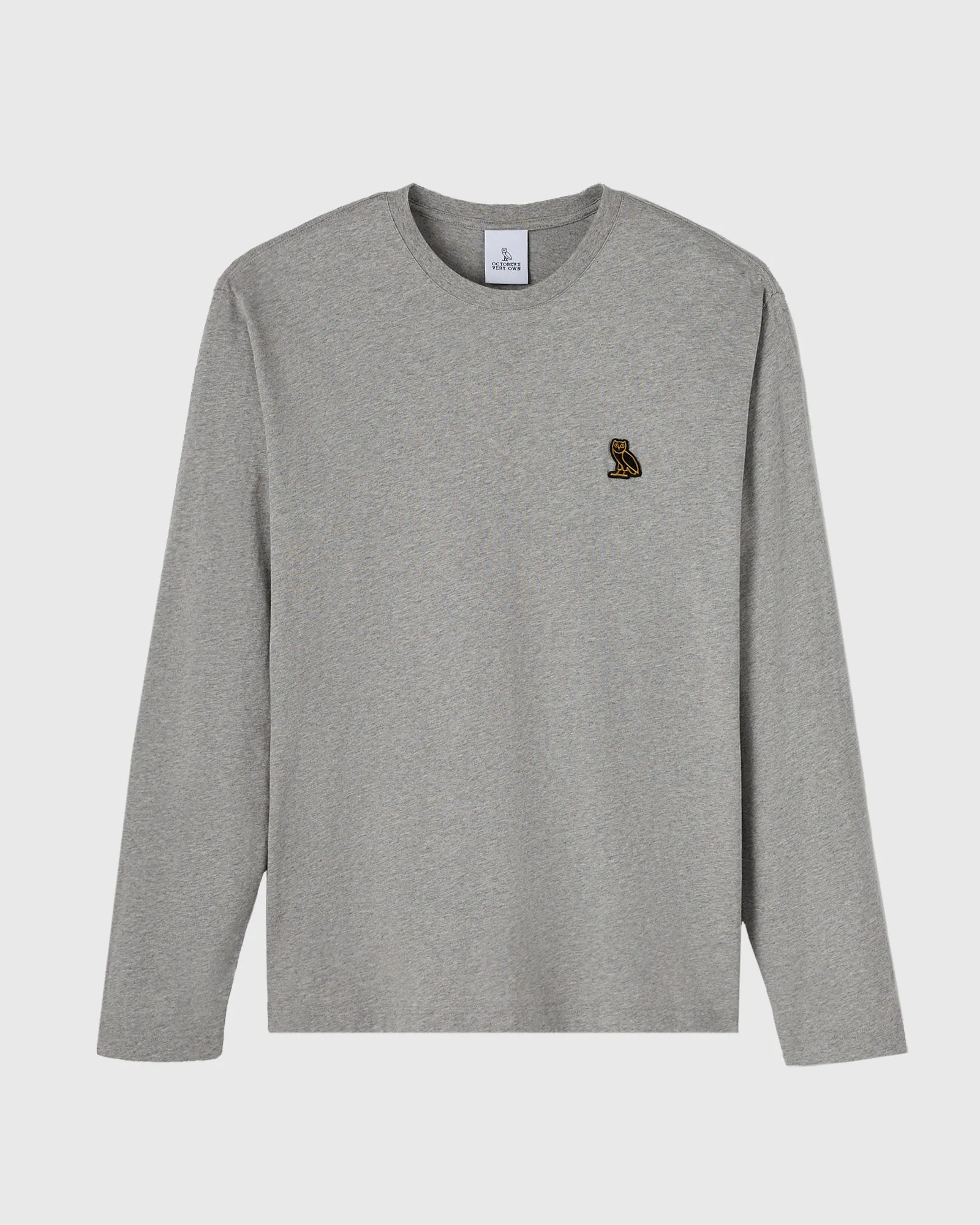 Classic Long-Sleeve Tee - Heather Grey sold by OVO