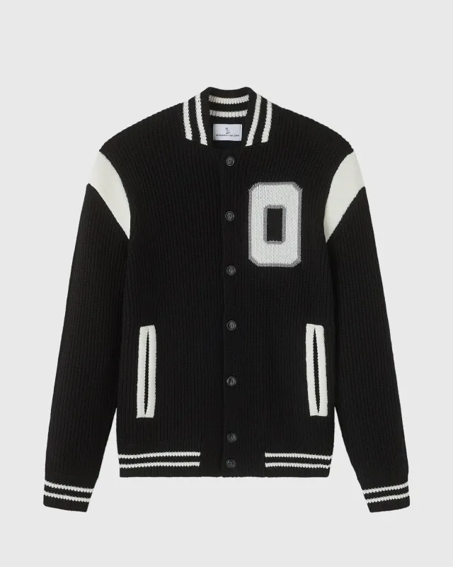 Knit Varsity Jacket made by OVO