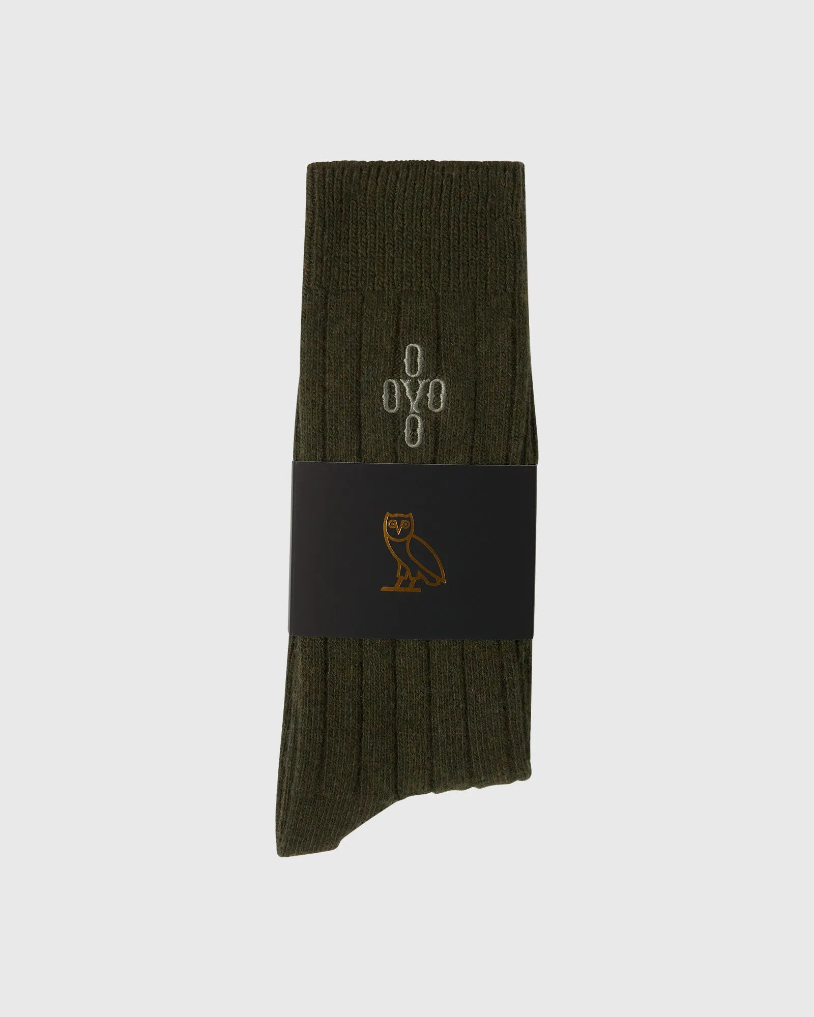 Wool Blend Sock - Olive Green sold by OVO product image thumbnail 2