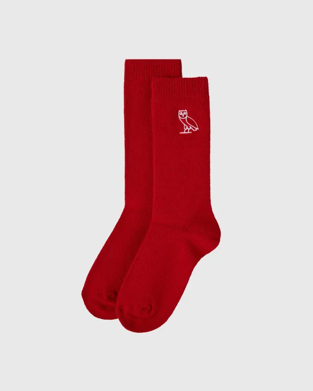 Wool Blend Crew Sock - Scooter made by OVO