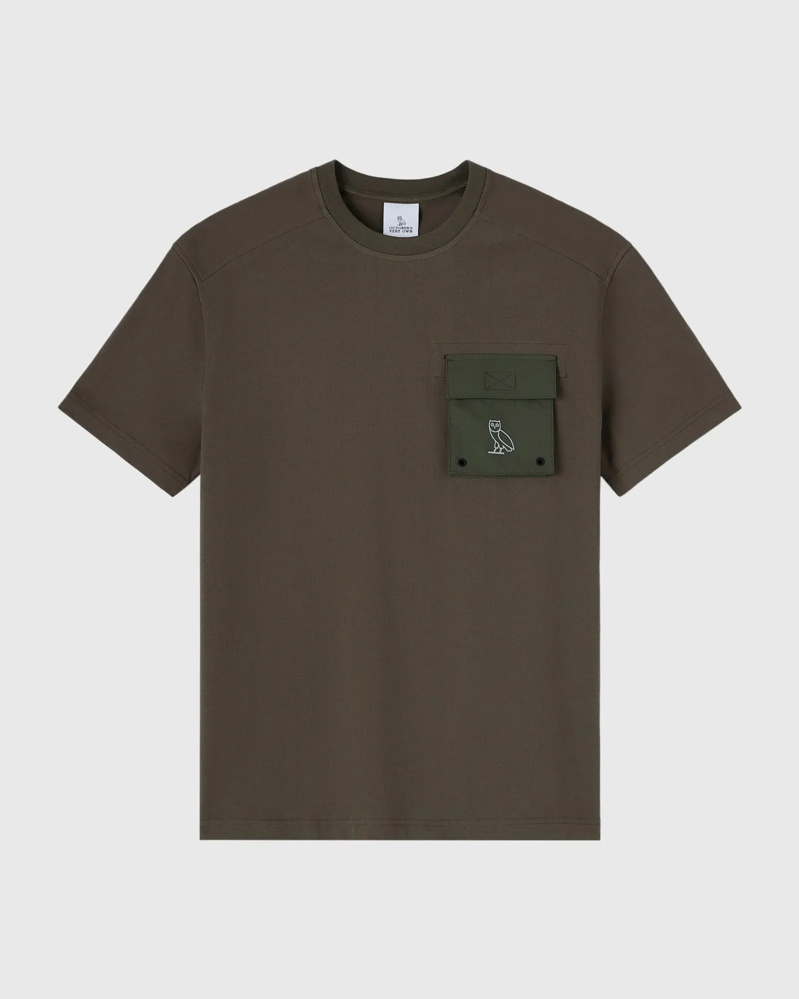 Tech Tee - Deep Olive sold by OVO