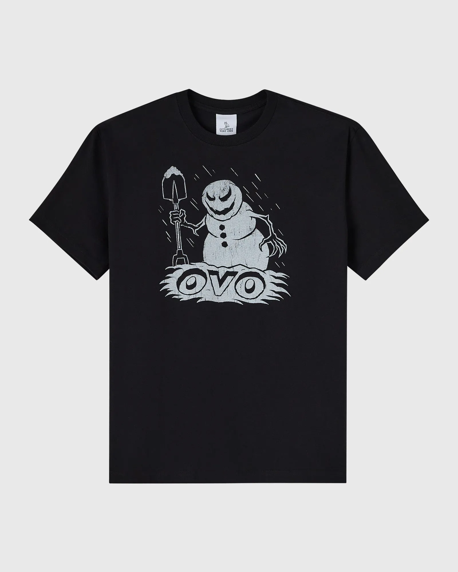Snowman Tee - Black sold by OVO