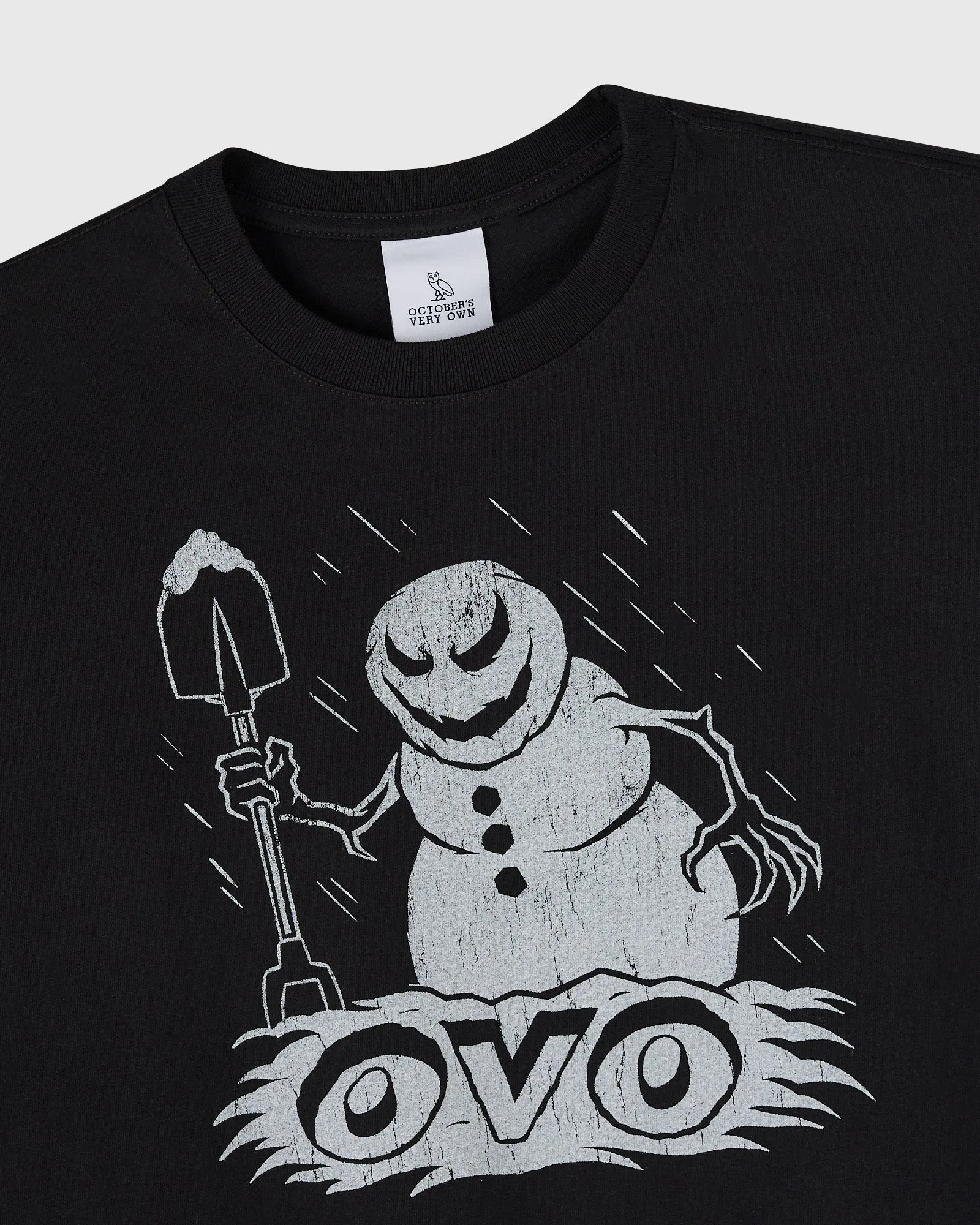 Snowman Tee - Black sold by OVO product image thumbnail 3