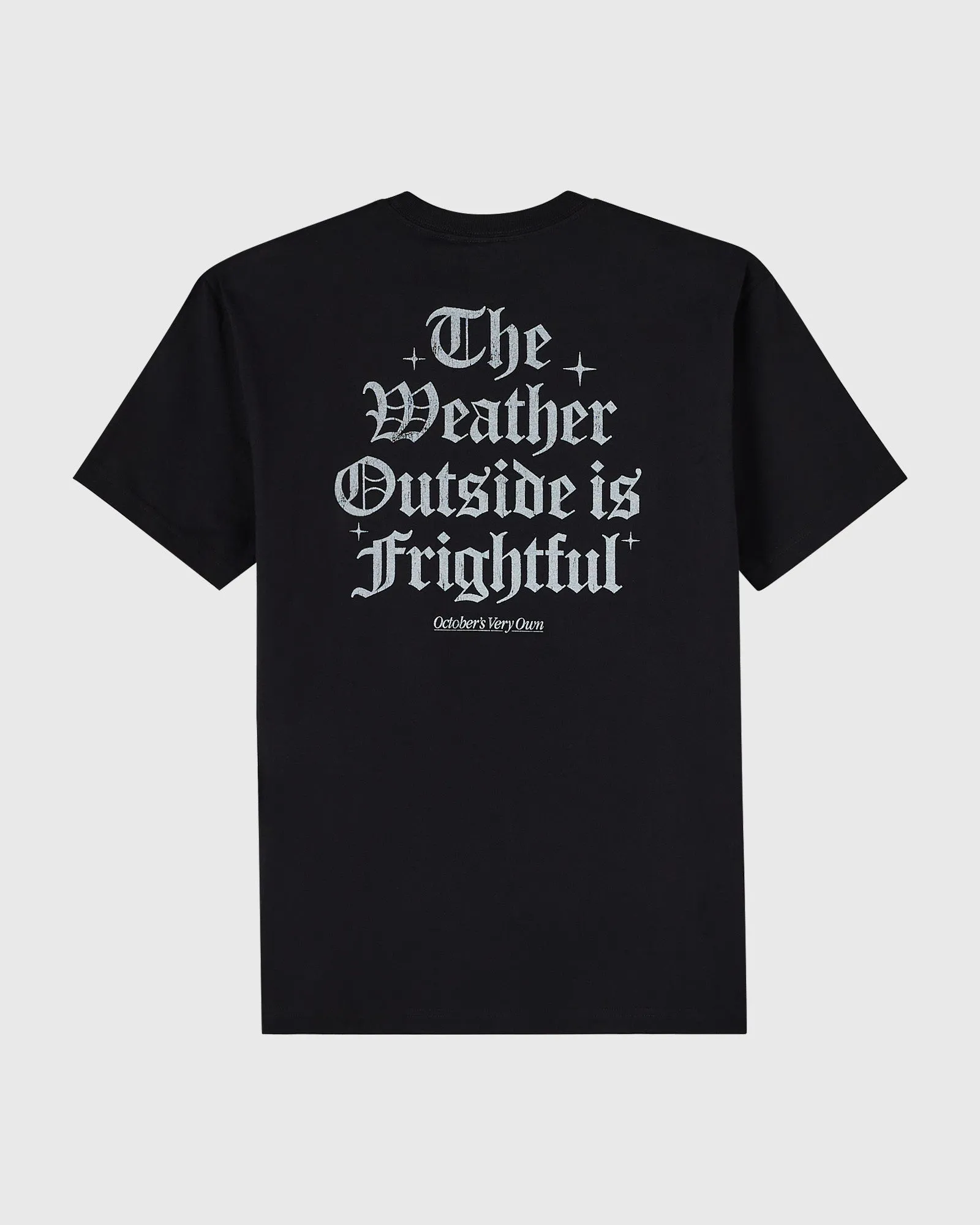 Snowman Tee - Black sold by OVO product image thumbnail 2