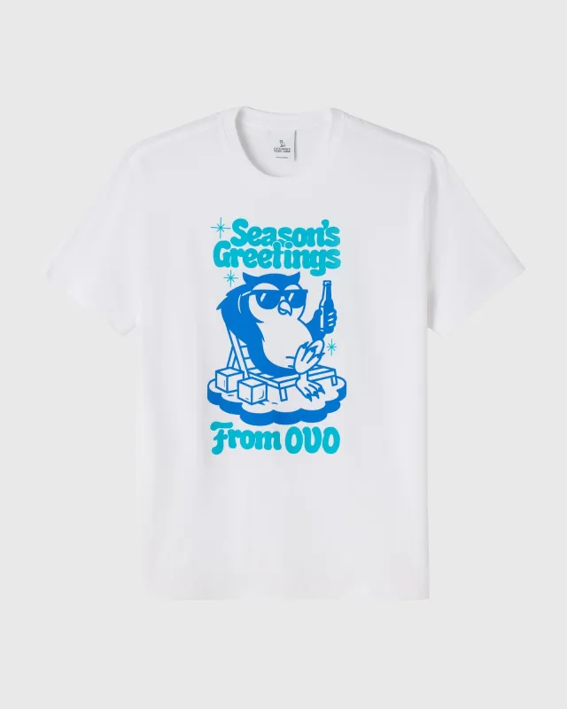 Season's Greetings Tee - White sold by OVO