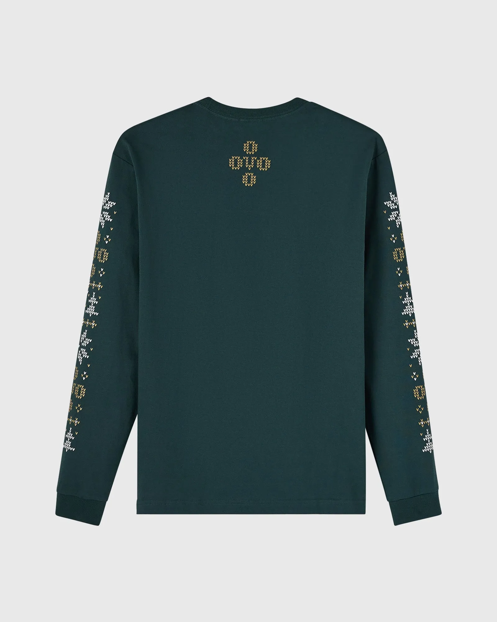 Snowflake Owl Long-Sleeve Tee - Midnight Green sold by OVO product image thumbnail 4