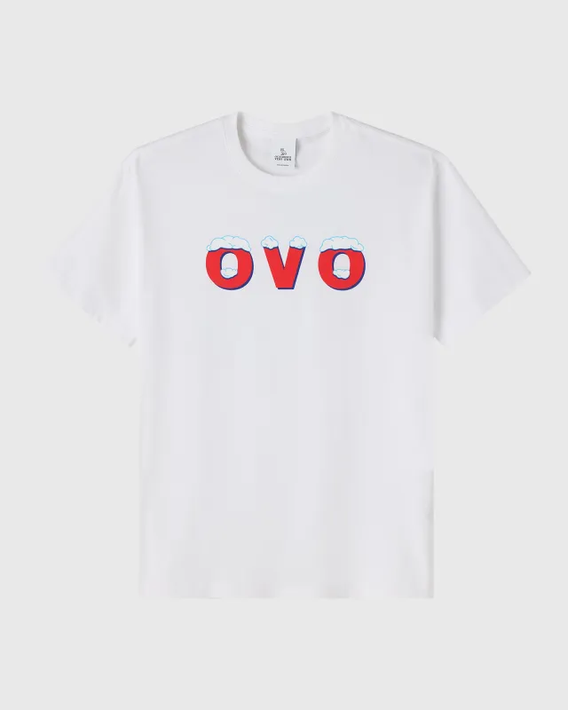 Snow Logo Tee - White sold by OVO