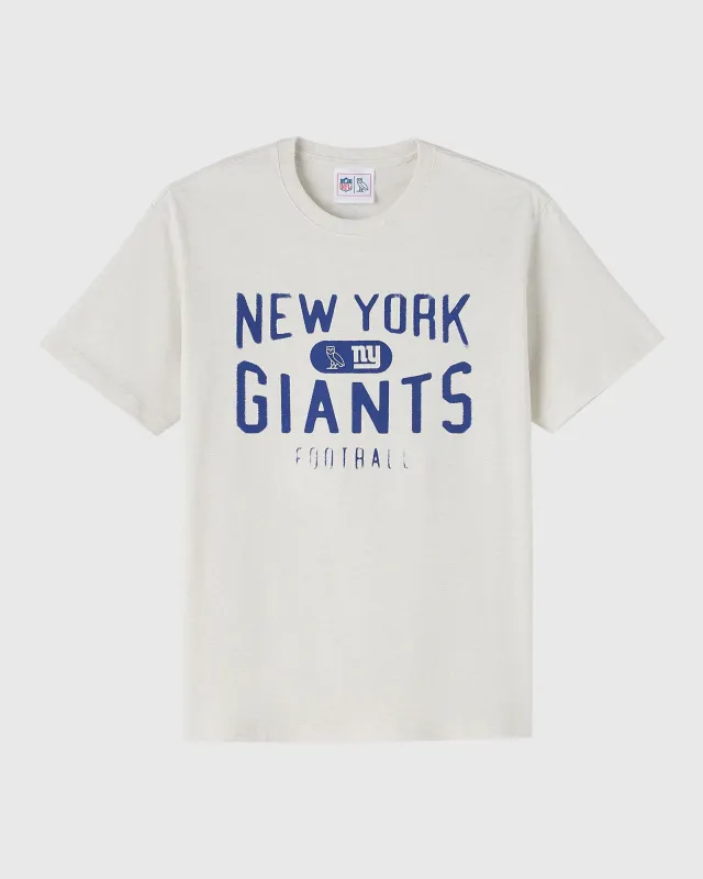 NFL New York Giants Tee - Ash Heather Grey sold by OVO