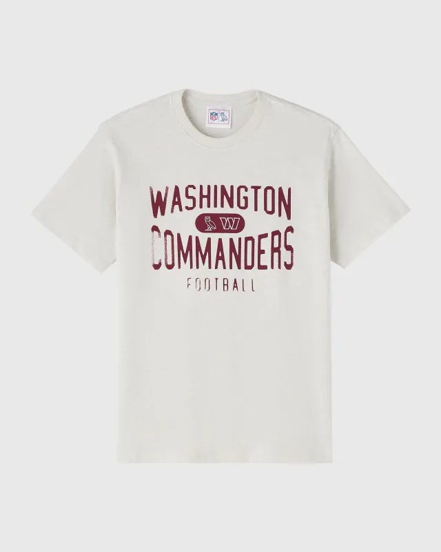 NFL Washington Commanders Tee - Ash Heather Grey made by OVO