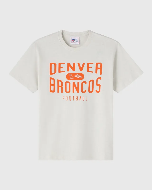 NFL Denver Broncos Tee - Ash Heather Grey sold by OVO