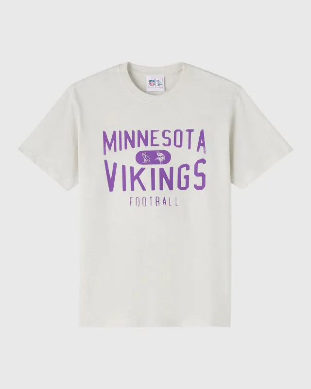 NFL Minnesota Vikings Tee - Ash Heather Grey sold by OVO