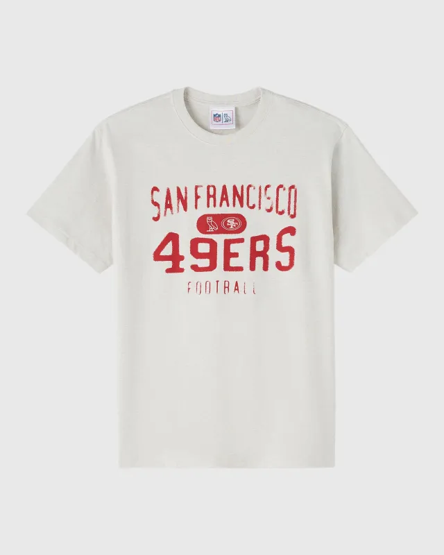 NFL San Francisco 49ers Tee - Ash Heather Grey sold by OVO