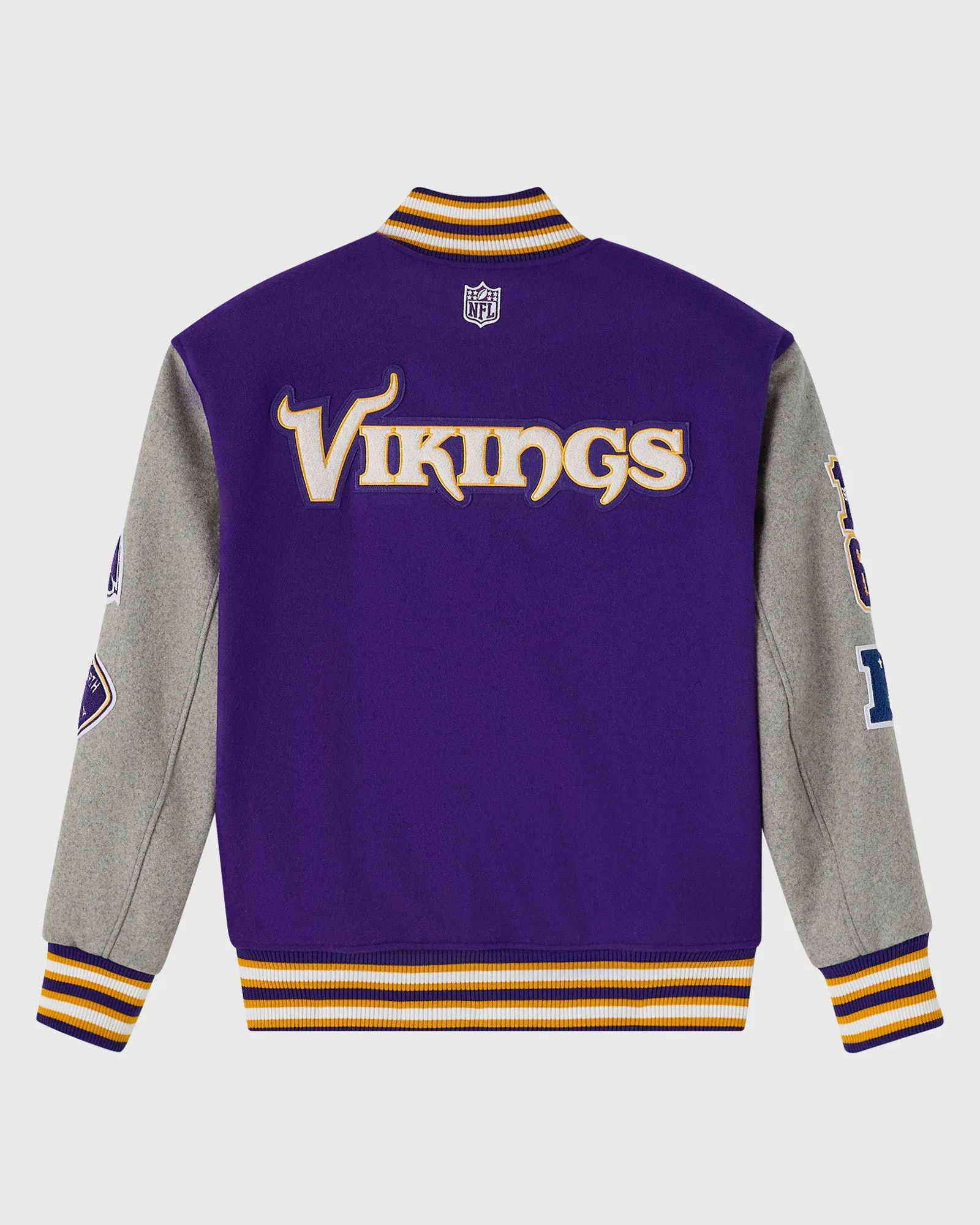 NFL Minnesota Vikings Varsity Jacket - Purple sold by OVO product image thumbnail 2