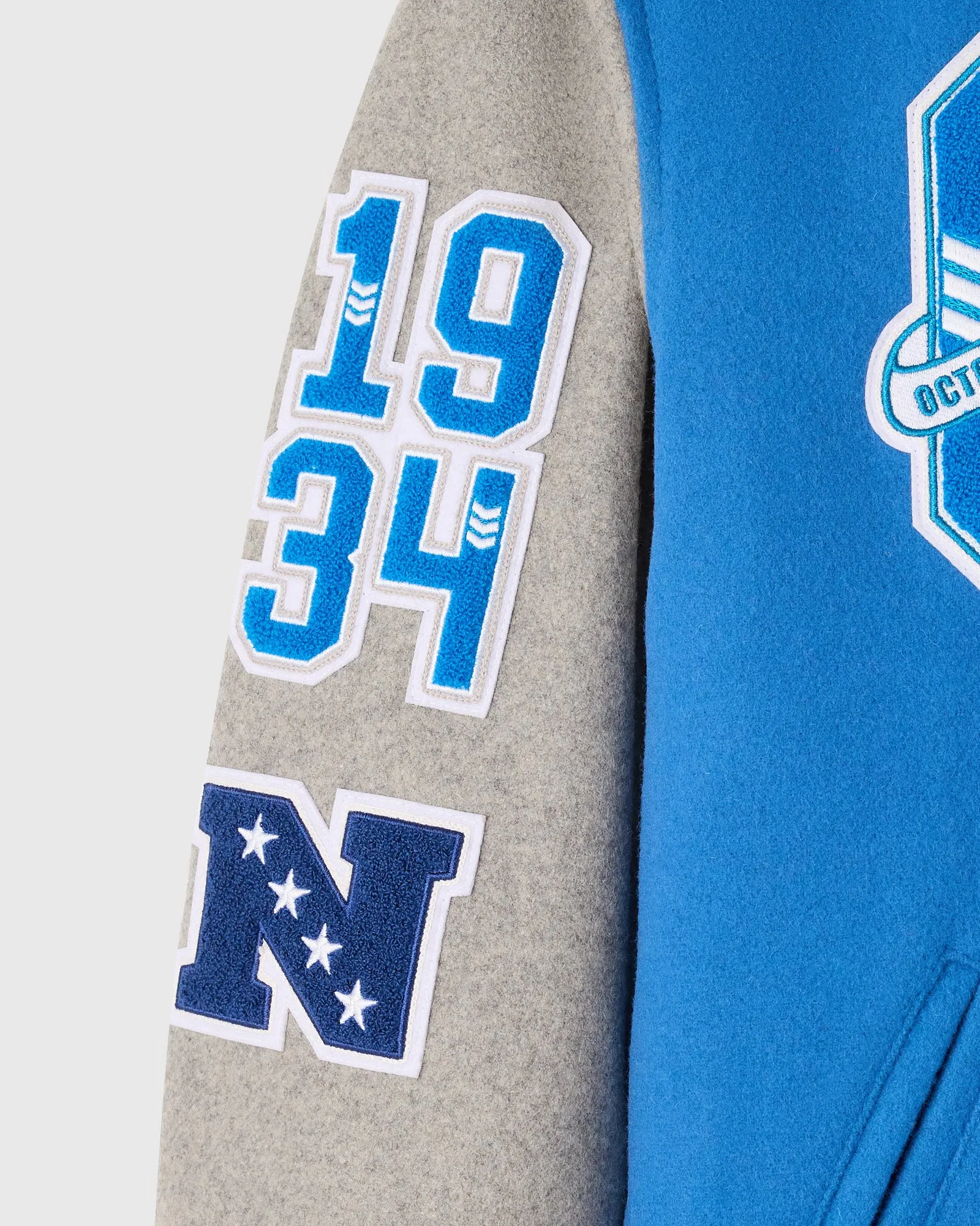 NFL Detroit Lions Varsity Jacket - Blue sold by OVO product image thumbnail 4