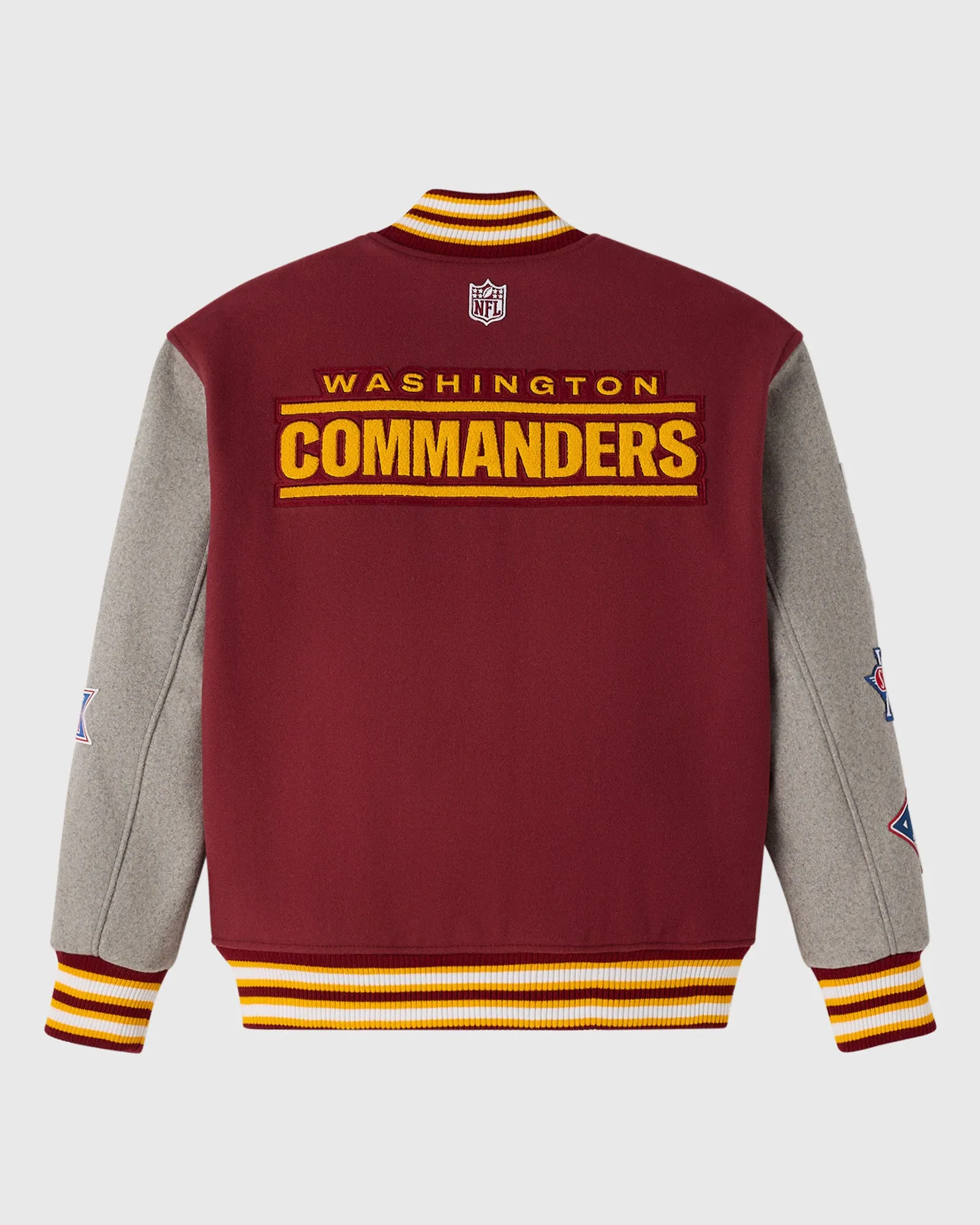 NFL Washington Commanders Varsity Jacket - Burgundy sold by OVO product image thumbnail 2