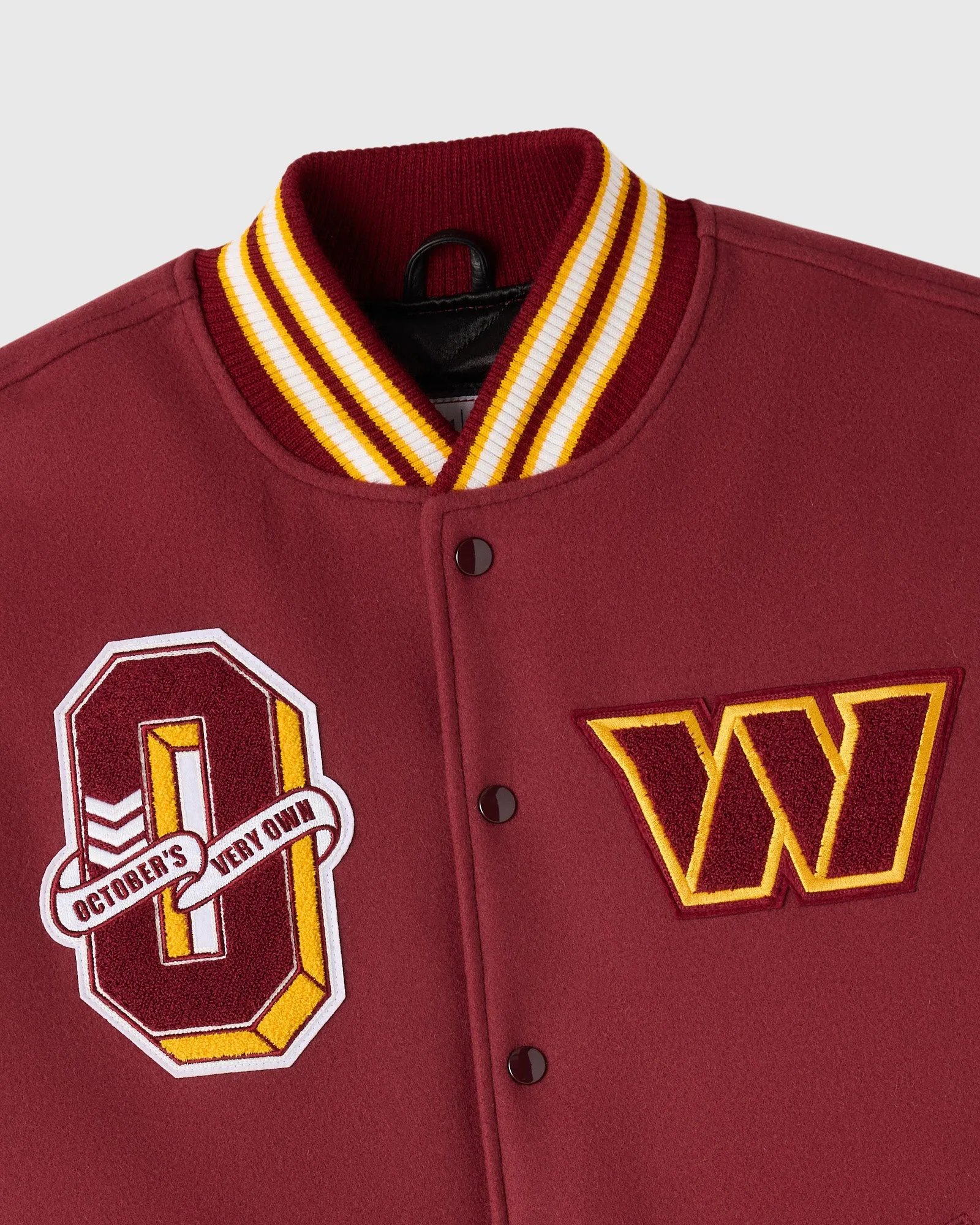 NFL Washington Commanders Varsity Jacket - Burgundy sold by OVO product image thumbnail 3