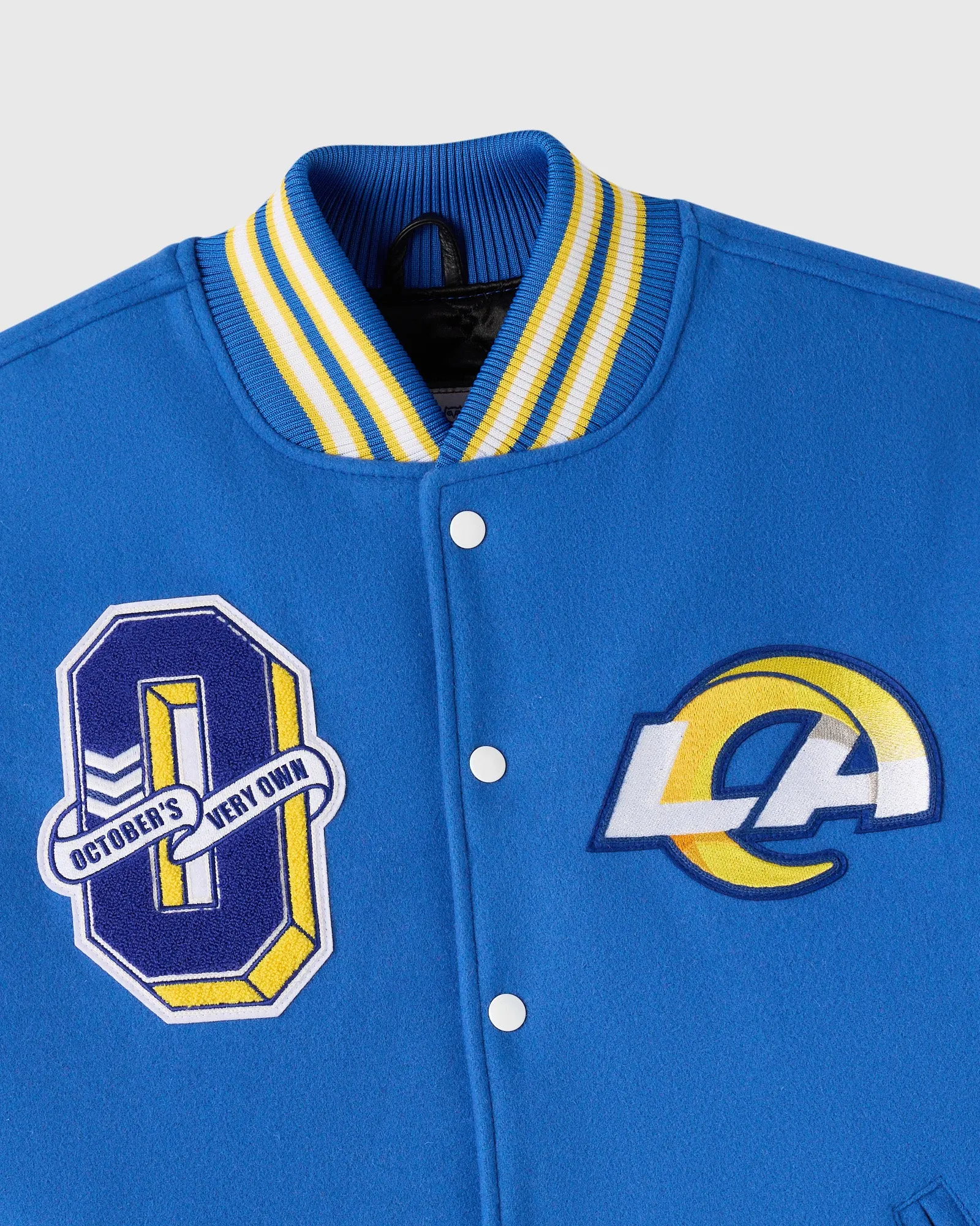 NFL Los Angeles Rams Varsity Jacket - Blue sold by OVO product image thumbnail 3