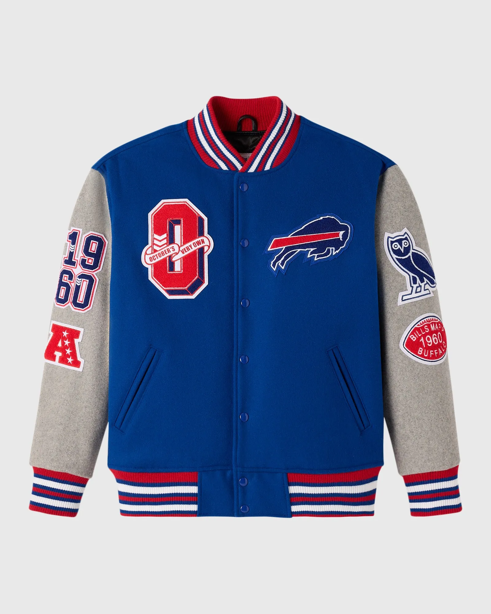 NFL Buffalo Bills Varsity Jacket - Blue sold by OVO
