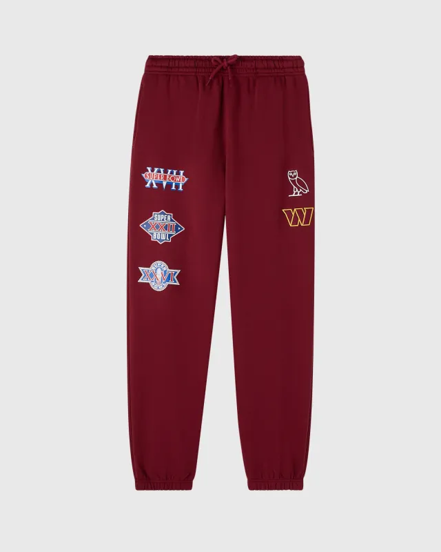 NFL Washington Commanders Sweatpant - Burgundy made by OVO