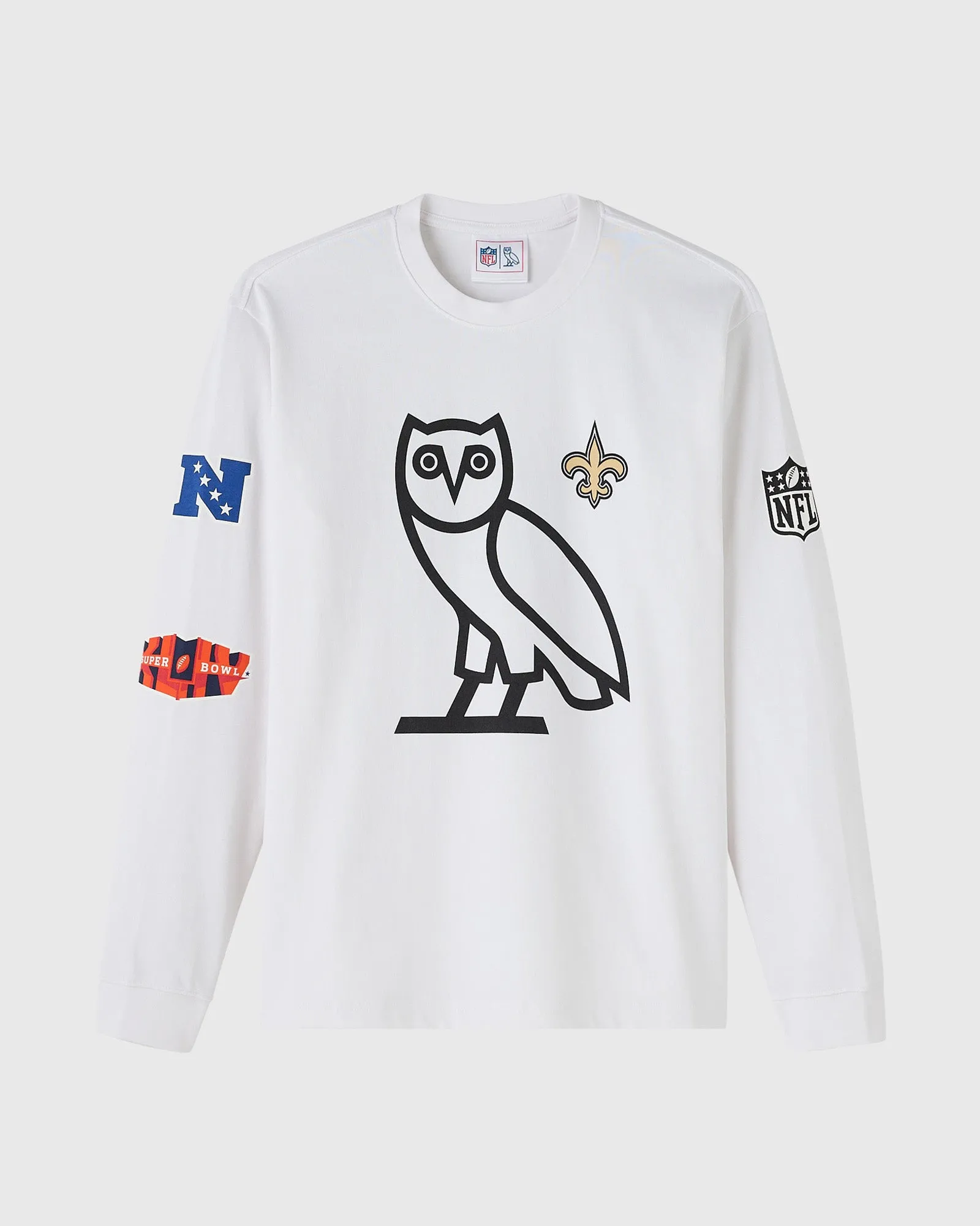 NFL New Orleans Saints Long-Sleeve Tee - White sold by OVO