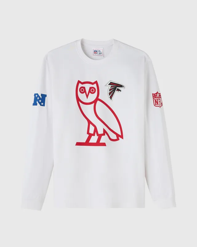 NFL Atlanta Falcons Long-Sleeve Tee - White sold by OVO