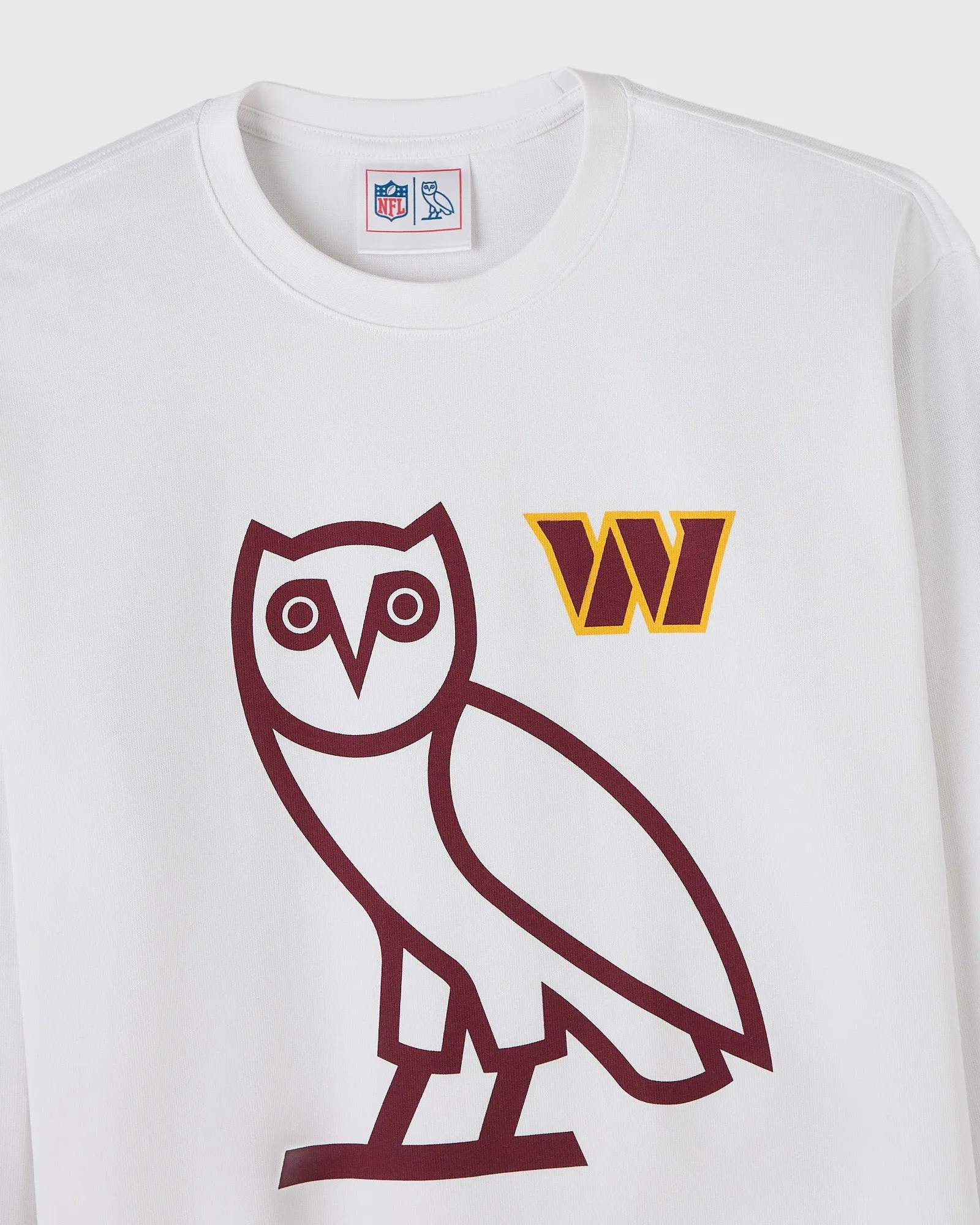 NFL Washington Commanders Long-Sleeve Tee - White sold by OVO product image thumbnail 3