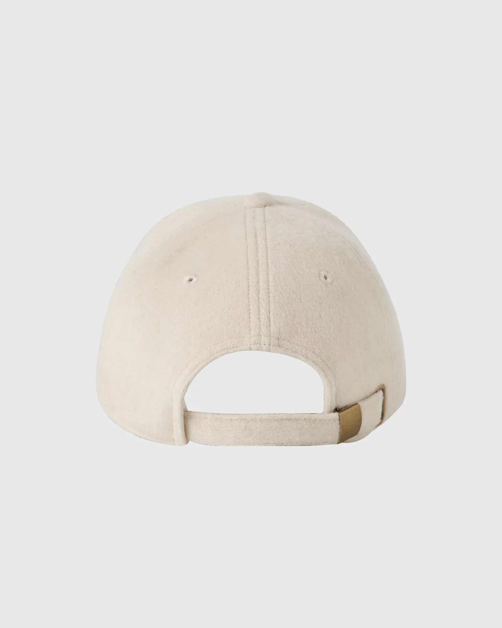 Wooly Fleece 6 Panel Cap - Cream/Black Coco sold by OVO product image thumbnail 2