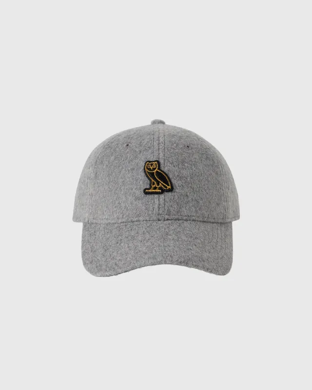 Wooly Fleece 6 Panel Cap - Shadow made by OVO