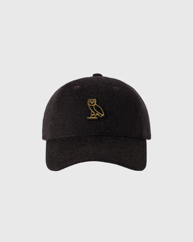 Wooly Fleece 6 Panel Cap - Black Coco made by OVO