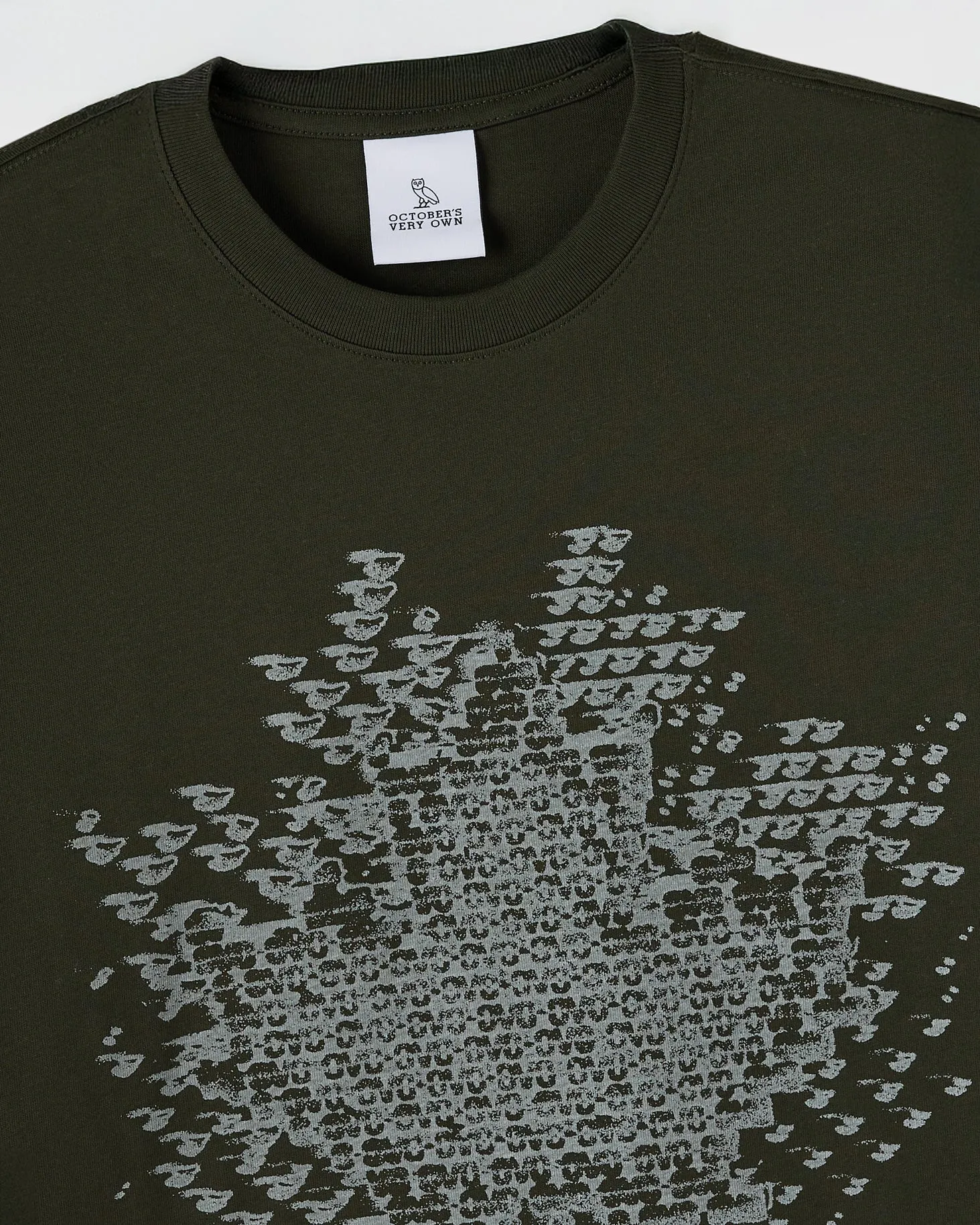 Digi Leaf Tee - Black Resin sold by OVO product image thumbnail 2