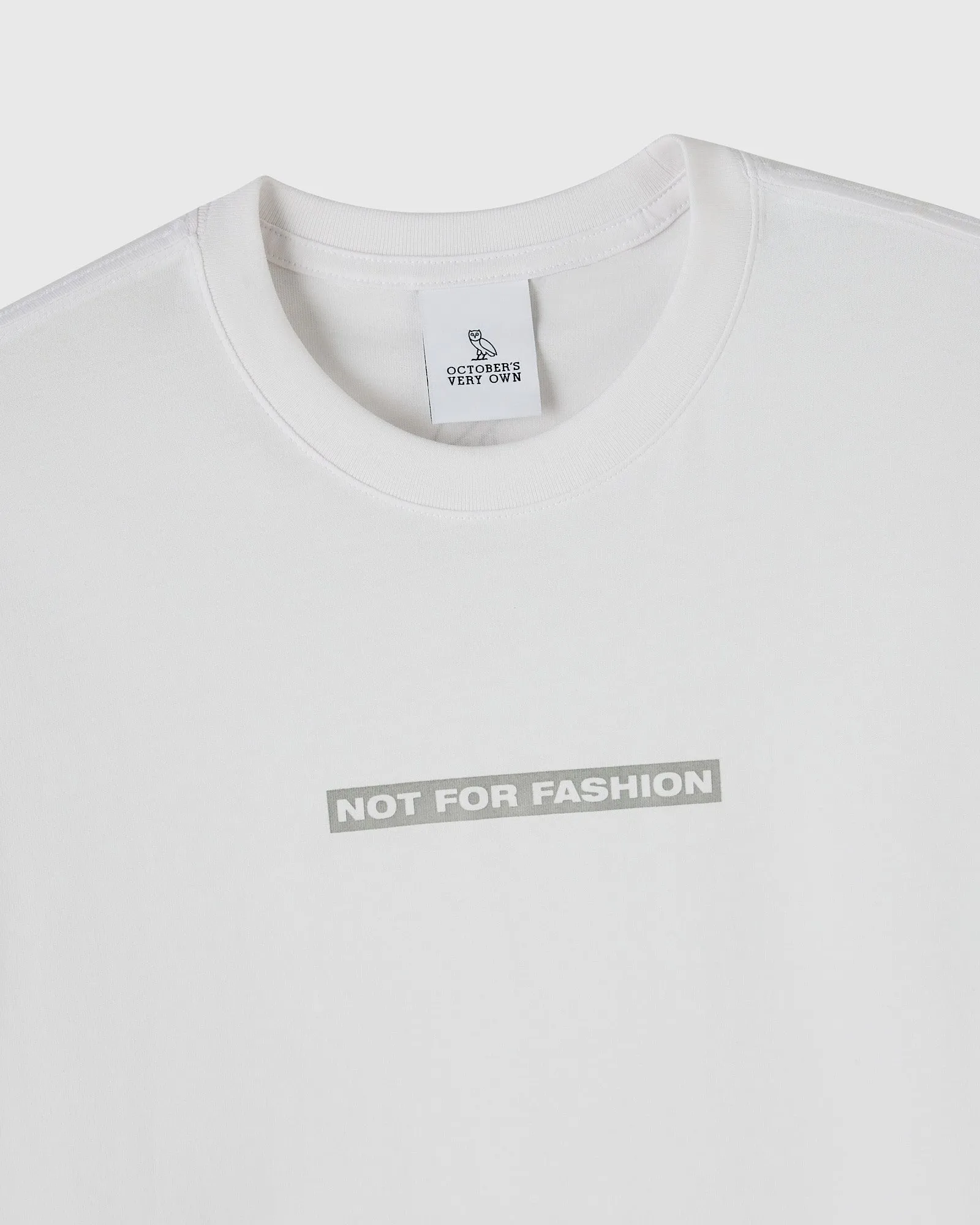 Not For Fashion Tee - White sold by OVO product image thumbnail 2
