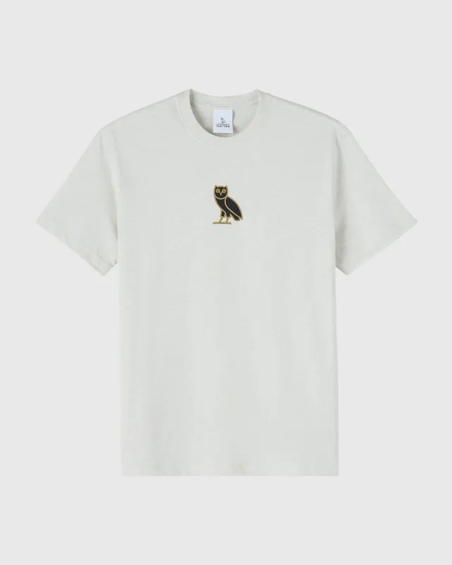 Signature Tee - Ash Heather Grey sold by OVO