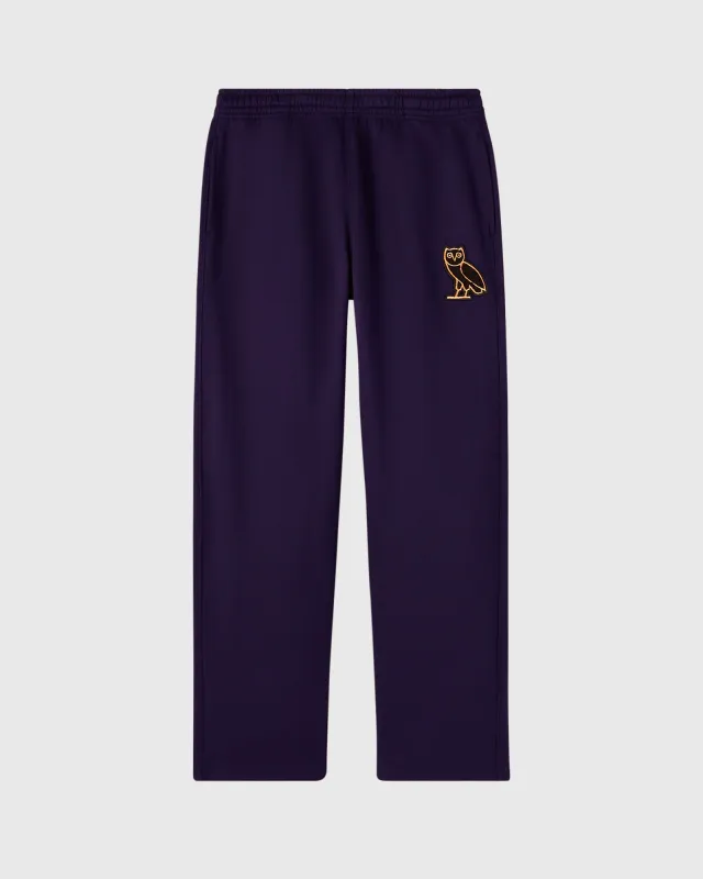 Signature Open-Hem Sweatpant - Rich Plum sold by OVO