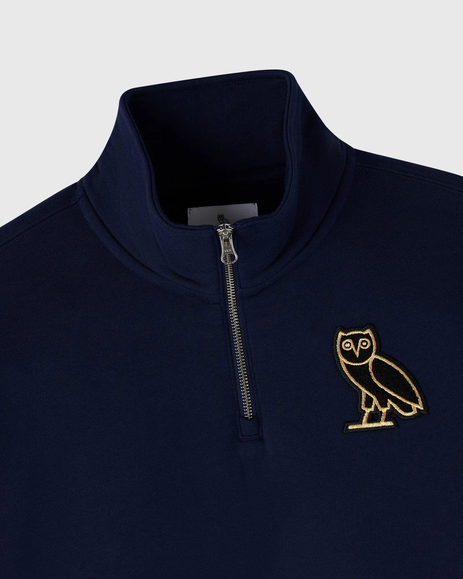 Signature Quarter-Zip Mockneck - Night Owl Navy sold by OVO product image thumbnail 2