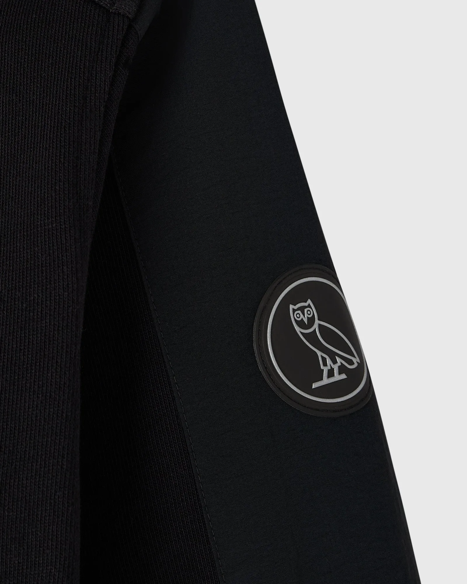 Nylon Overlay Crewneck - Black sold by OVO product image thumbnail 3