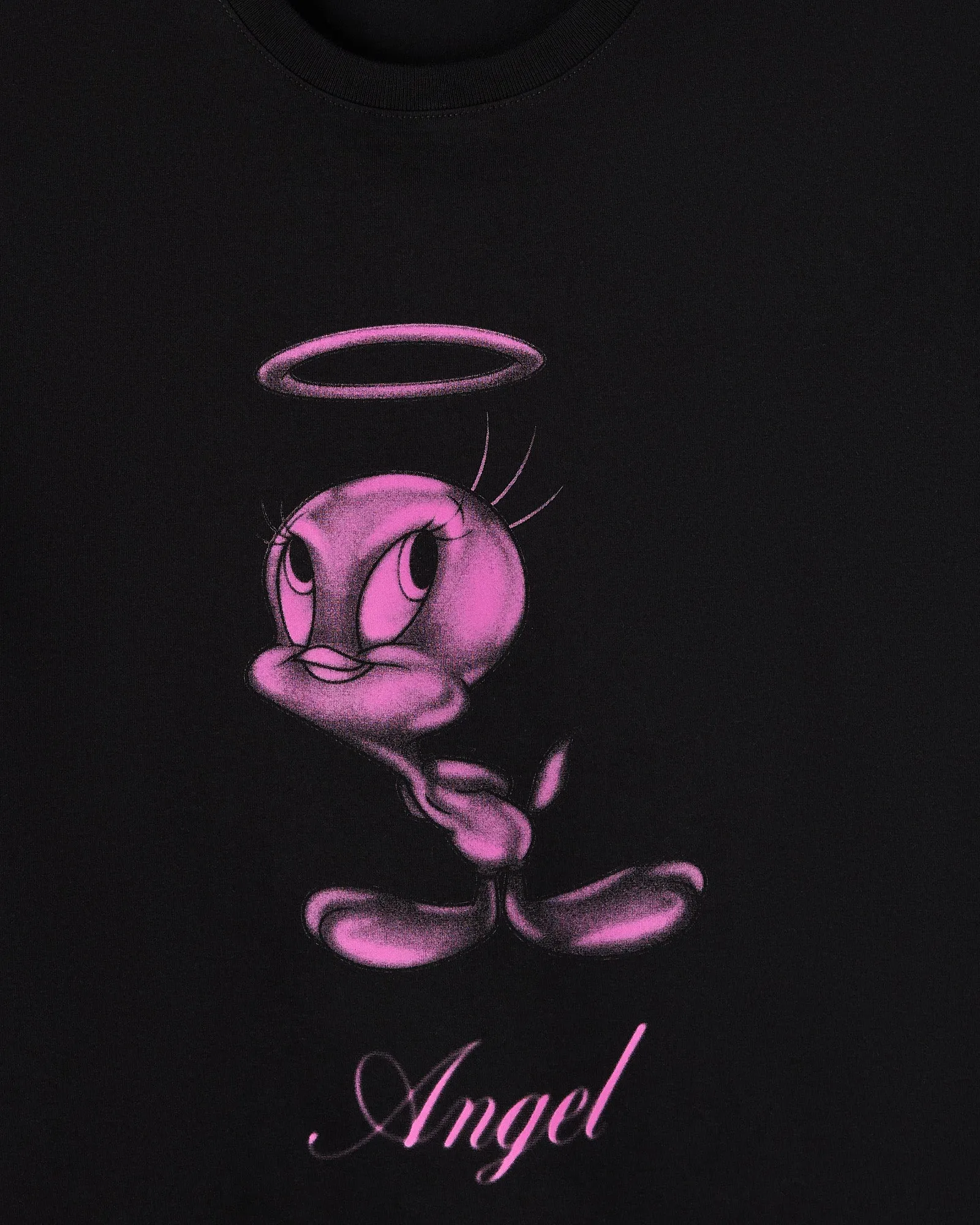 Looney Tunes Tweety Bird Airbrush Tee - Black sold by OVO product image thumbnail 3