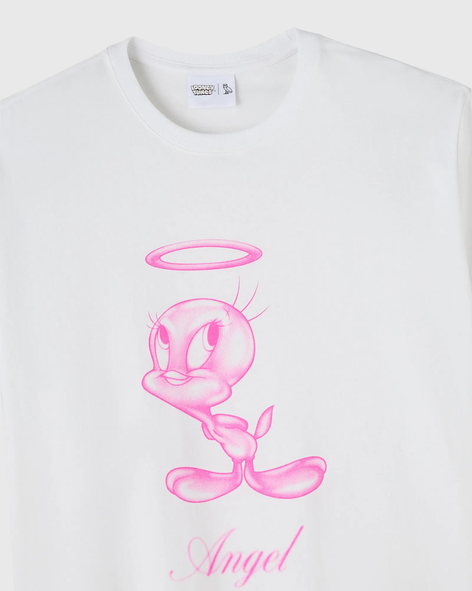 Looney Tunes Tweety Bird Airbrush Tee - White sold by OVO product image thumbnail 3