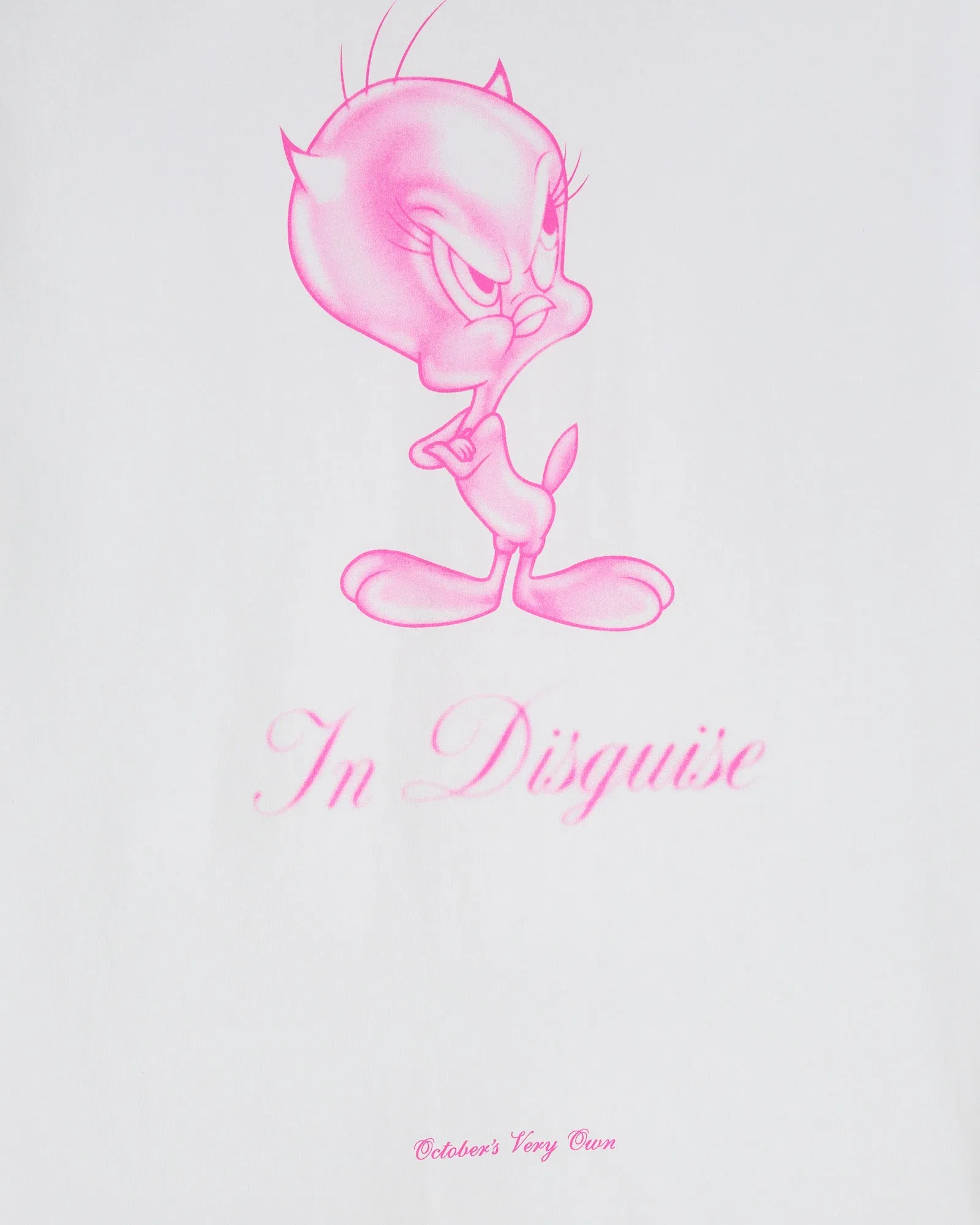 Looney Tunes Tweety Bird Airbrush Tee - White sold by OVO product image thumbnail 4