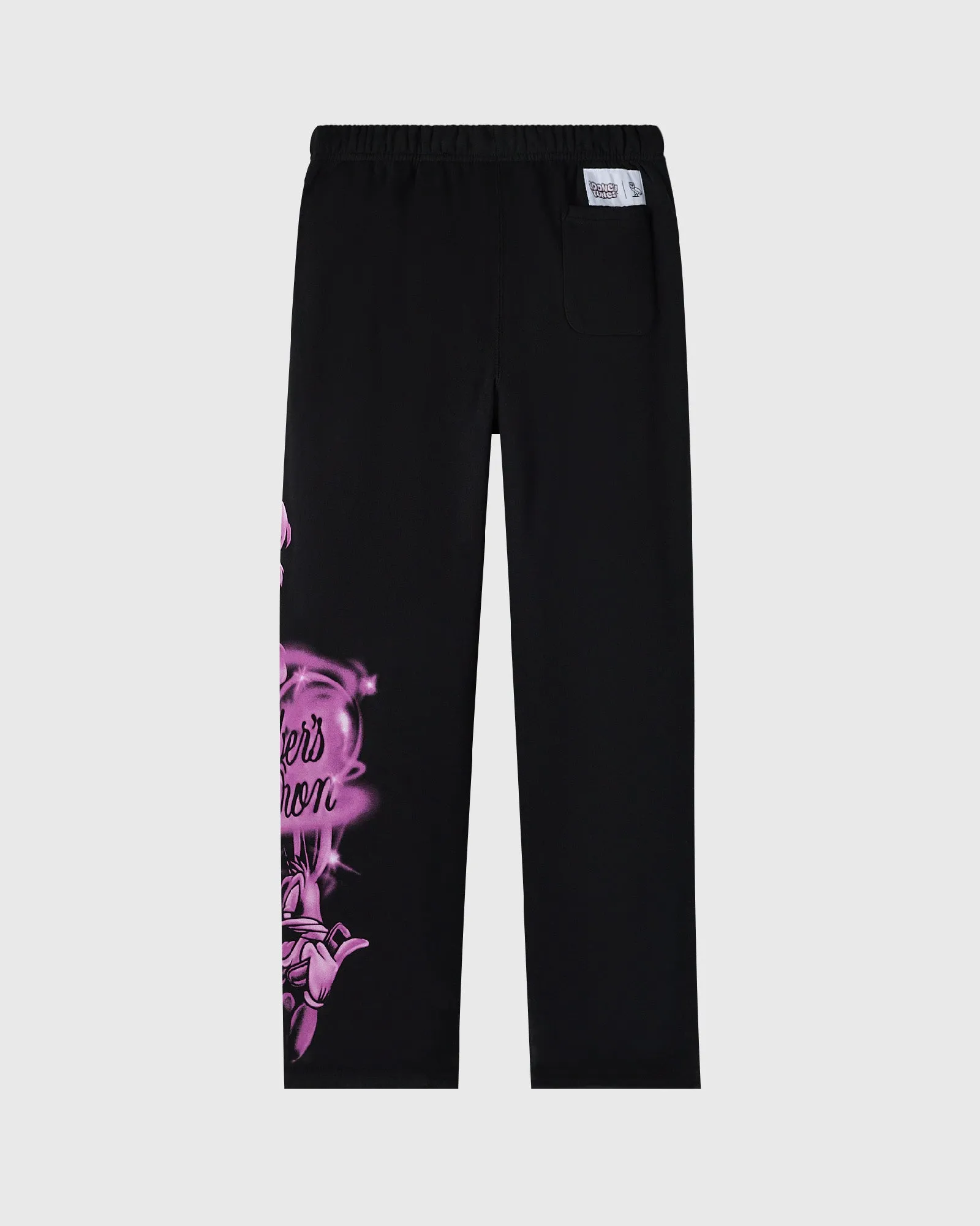 Looney Tunes Airbrush Open-Hem Sweatpant - Black sold by OVO product image thumbnail 2