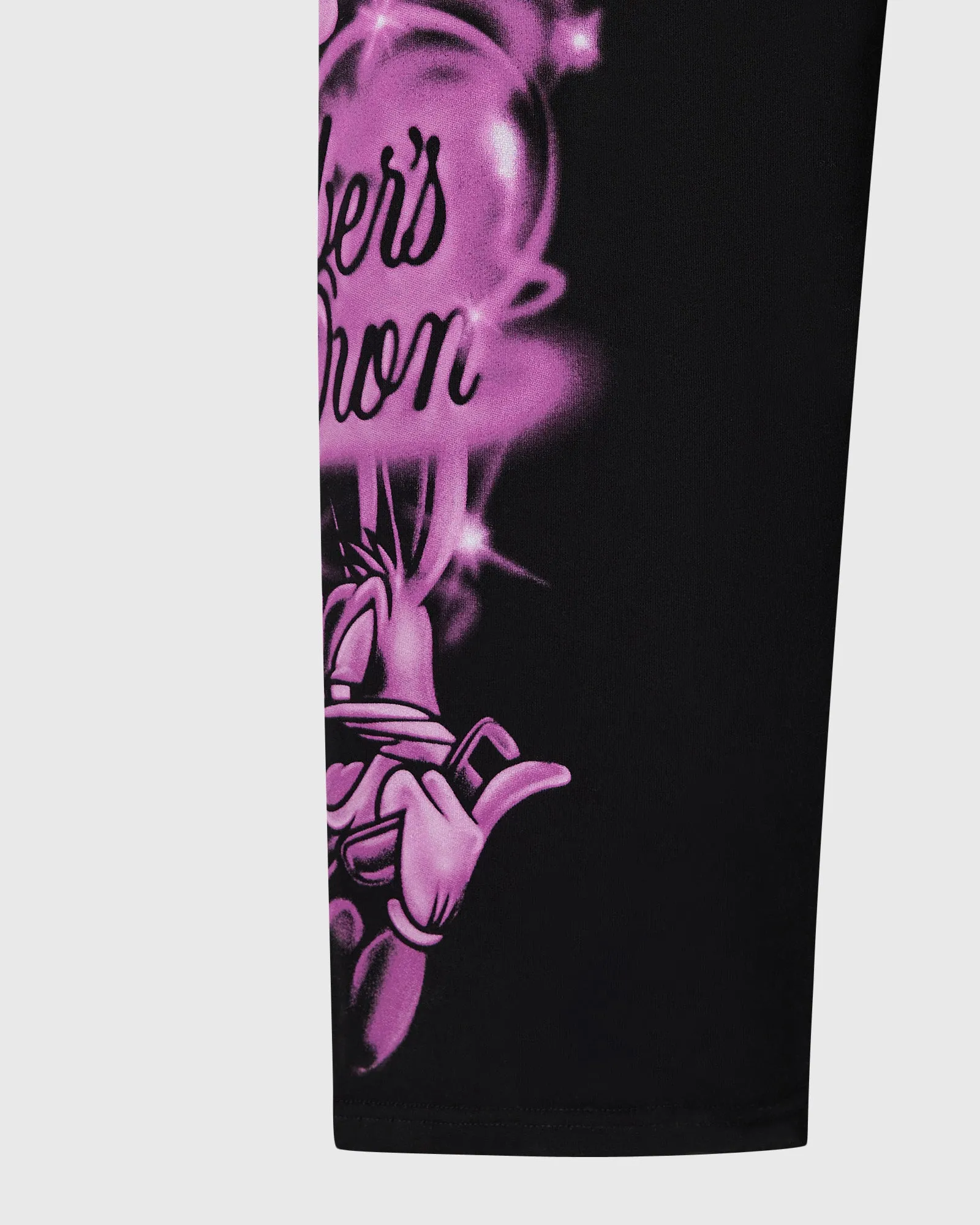 Looney Tunes Airbrush Open-Hem Sweatpant - Black sold by OVO product image thumbnail 3