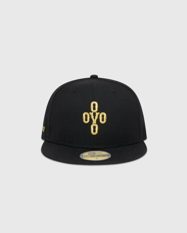 Pom Pom New Era 59Fifty Fitted Cap - Black sold by OVO