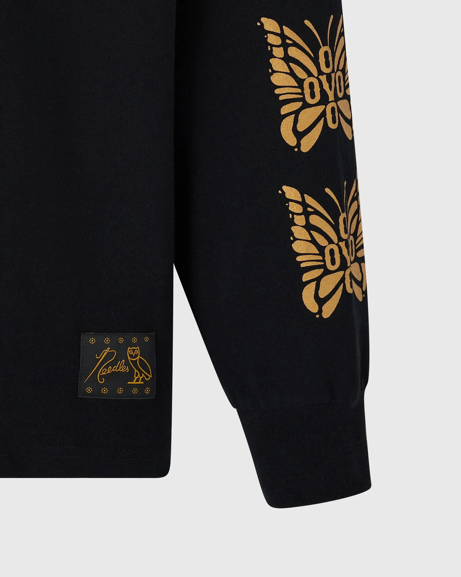 NEEDLES Papillon Long-Sleeve Tee - Black sold by OVO product image thumbnail 4