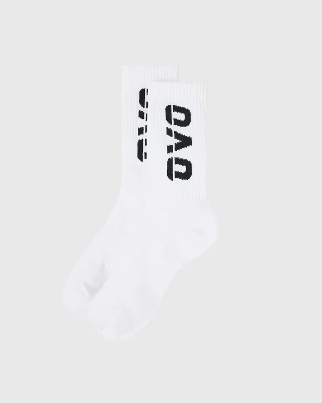 Runner Socks - White sold by OVO