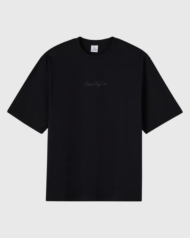 Luxe Jersey Script Tee sold by OVO