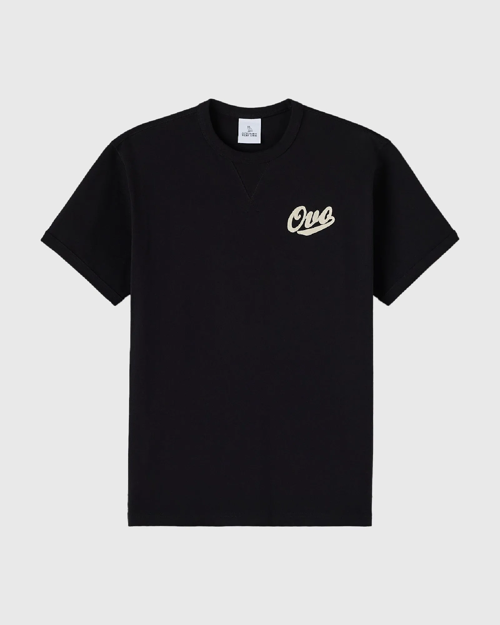 Shop Chainstitch Gusset Tee - Black sold by OVO