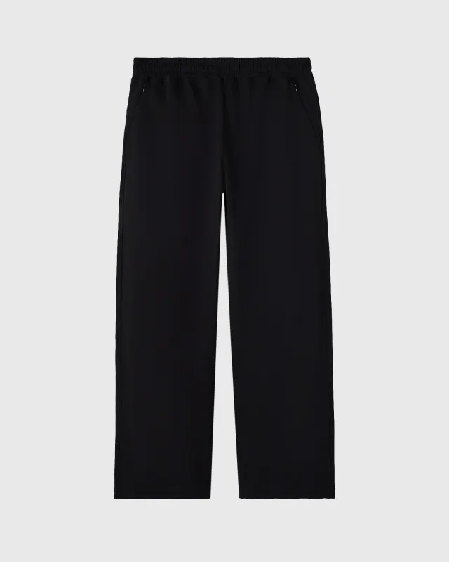 Double Knit Script Sweatpant - Black made by OVO