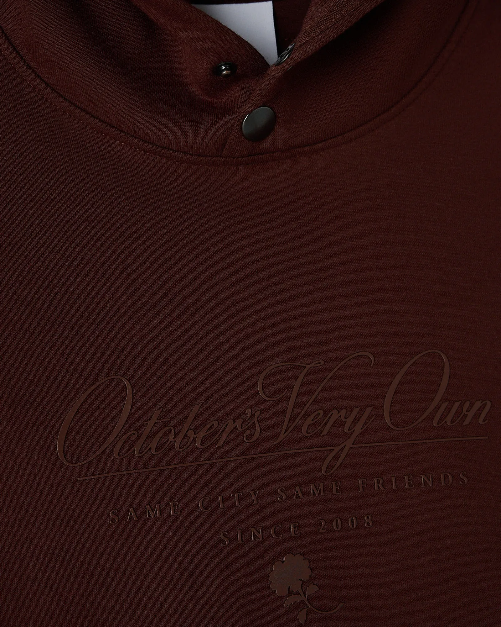 Double Knit Script Hoodie - Cocoa sold by OVO product image thumbnail 3